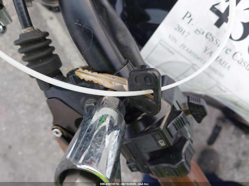 2017 Yamaha Sr400 C VIN: JYARH04Y1HA000395 Lot: 43018174