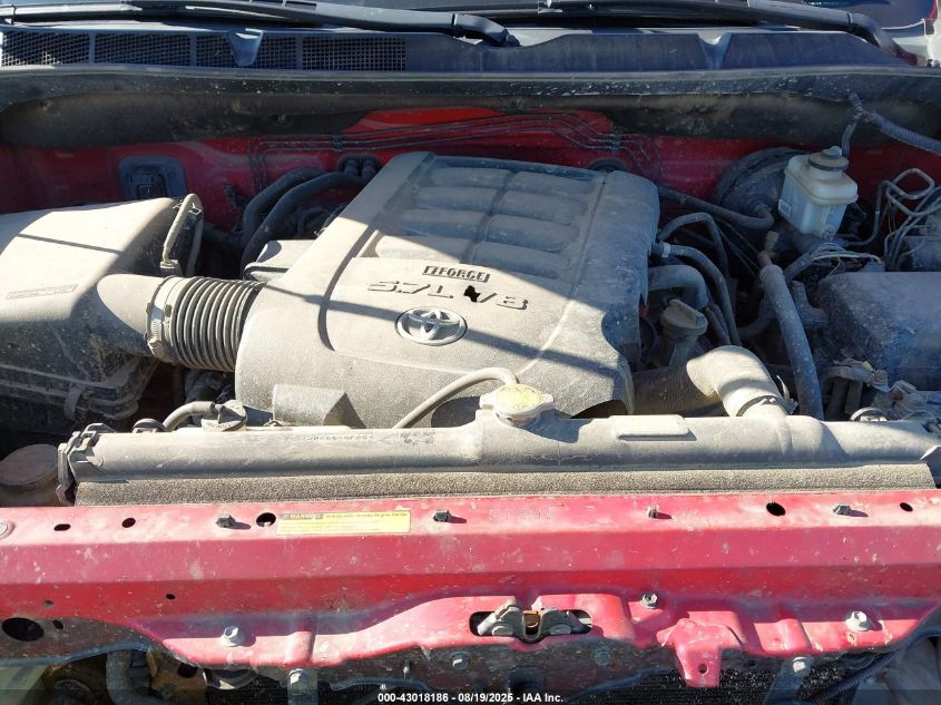 2012 Toyota Tundra Grade 5.7L V8 VIN: 5TFDY5F18CX216987 Lot: 43018186