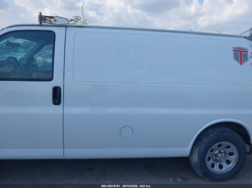 2013 CHEVROLET EXPRESS 1500 WORK VAN - 1GCSGAFX1D1146809