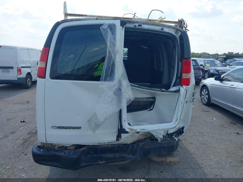 2013 CHEVROLET EXPRESS 1500 WORK VAN - 1GCSGAFX1D1146809