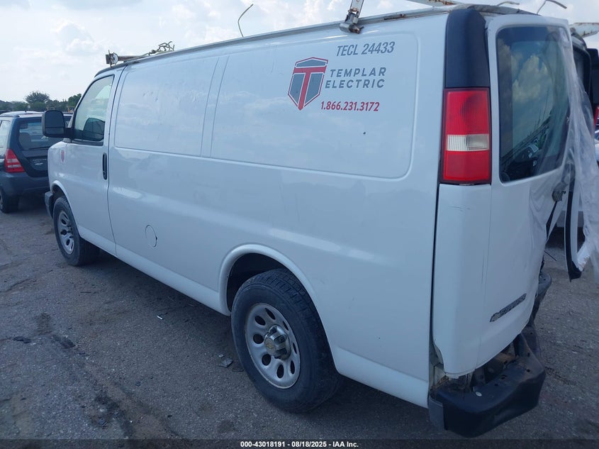 2013 CHEVROLET EXPRESS 1500 WORK VAN - 1GCSGAFX1D1146809