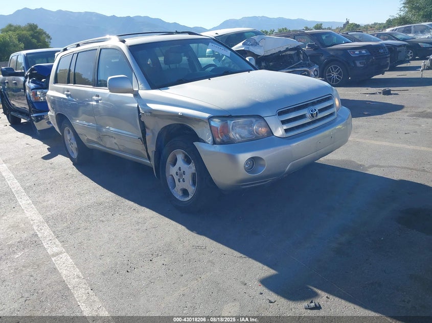 JTEEP21A550122814 2005 Toyota Highlander Limited V6 auction photo 1