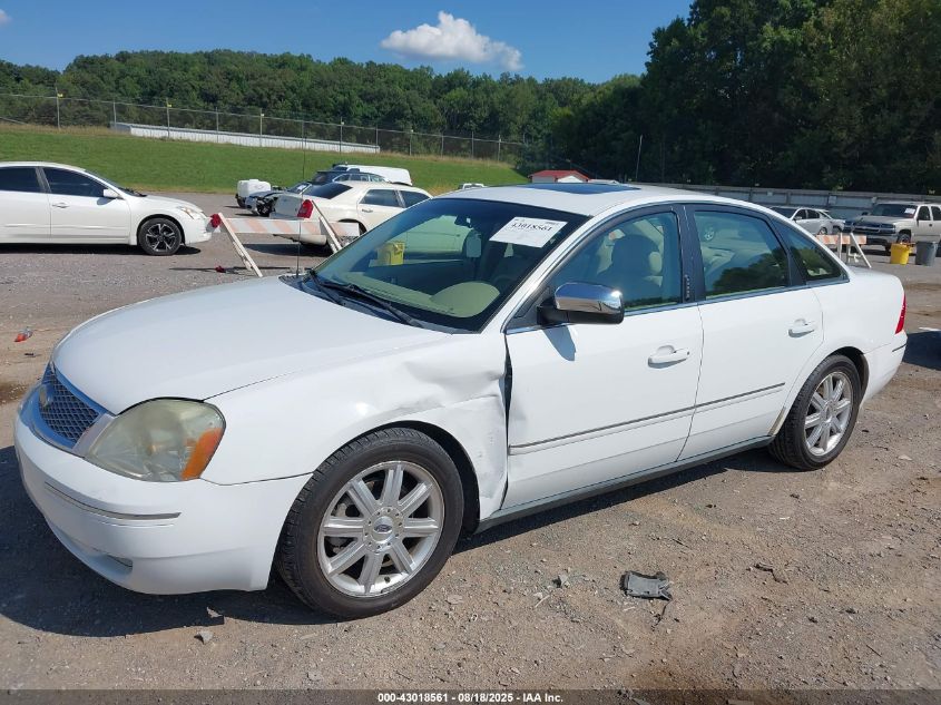 2005 Ford Five Hundred Limited VIN: 1FAFP25115G205642 Lot: 43018561