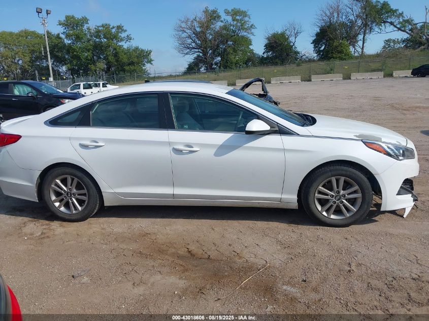2017 Hyundai Sonata VIN: 5NPE24AF8HH533867 Lot: 43018606