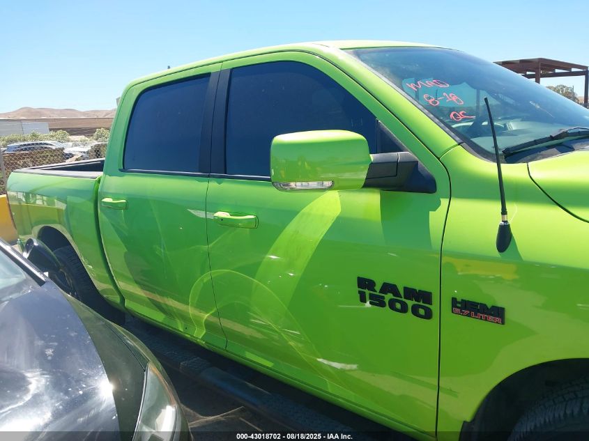 2017 Ram 1500 Sport 4X4 5'7 Box VIN: 1C6RR7MT2HS827533 Lot: 43018702