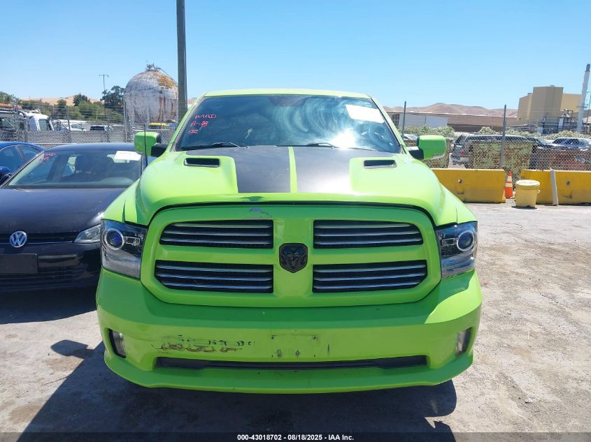 2017 Ram 1500 Sport 4X4 5'7 Box VIN: 1C6RR7MT2HS827533 Lot: 43018702