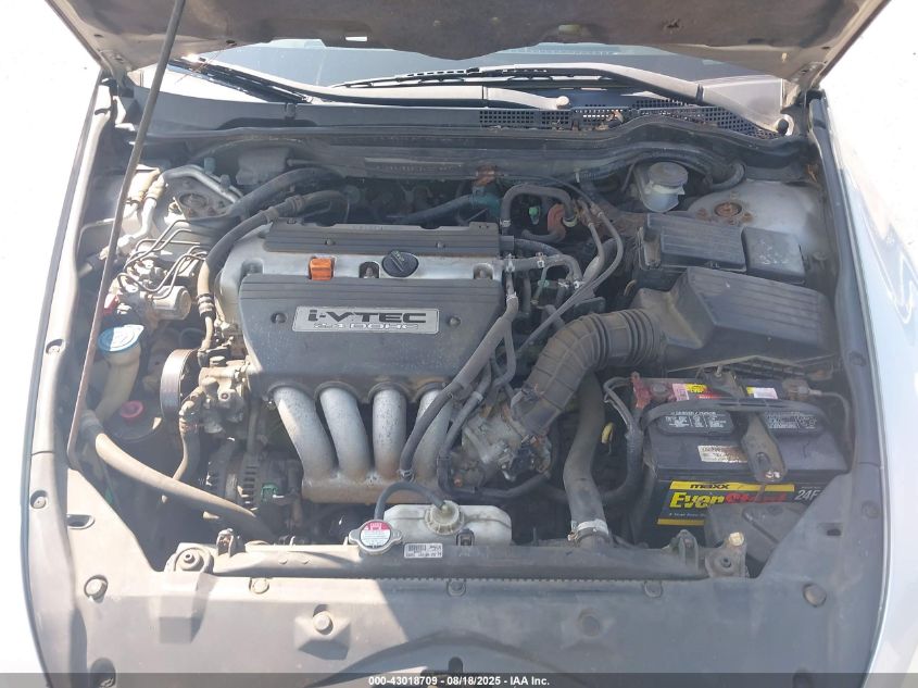 2003 Honda Accord 2.4 Lx VIN: 1HGCM56303A001990 Lot: 43018709