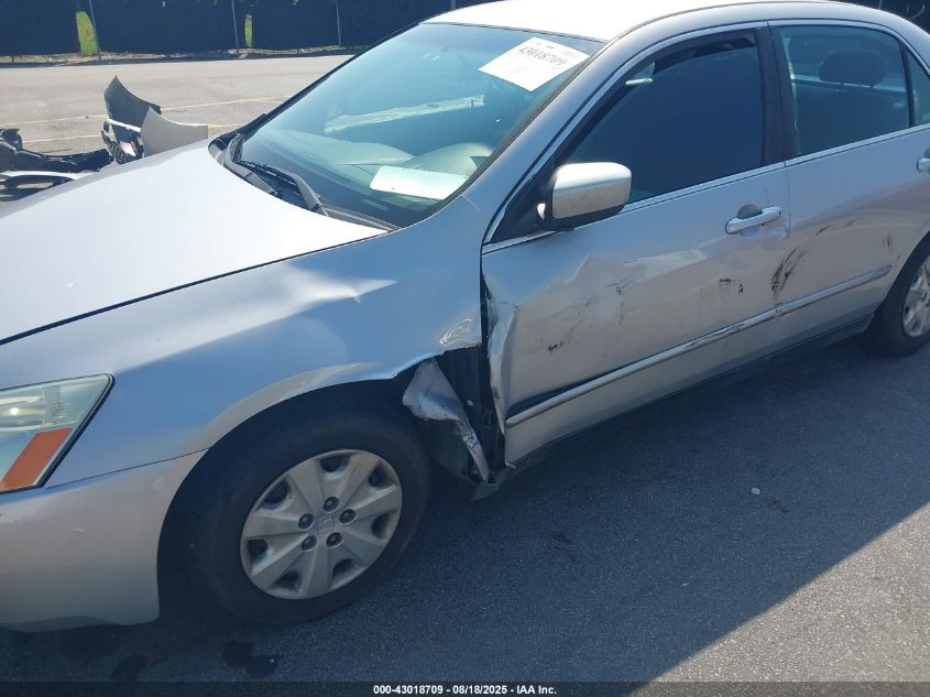 2003 Honda Accord 2.4 Lx VIN: 1HGCM56303A001990 Lot: 43018709