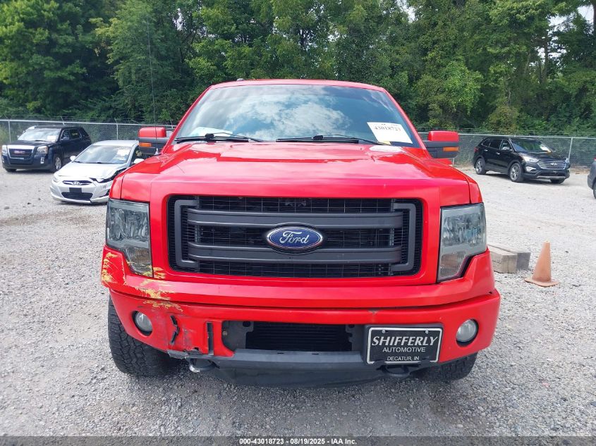 2013 Ford F-150 Fx4 VIN: 1FTFW1ET8DFC38473 Lot: 43018723