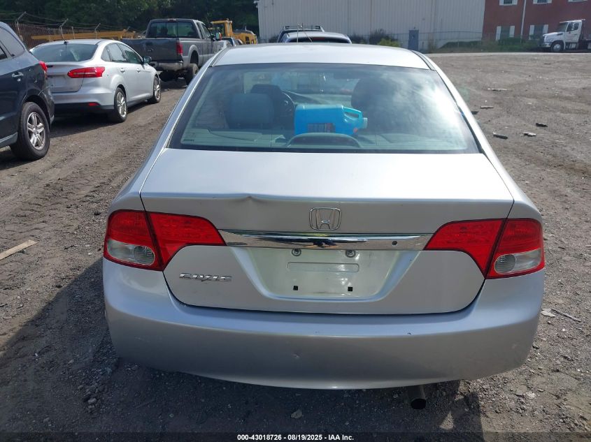 2009 Honda Civic Lx VIN: 1HGFA16559L027479 Lot: 43018726