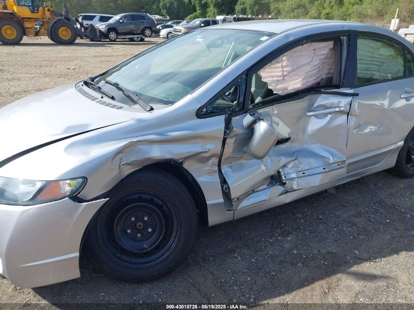 2009 Honda Civic Lx VIN: 1HGFA16559L027479 Lot: 43018726