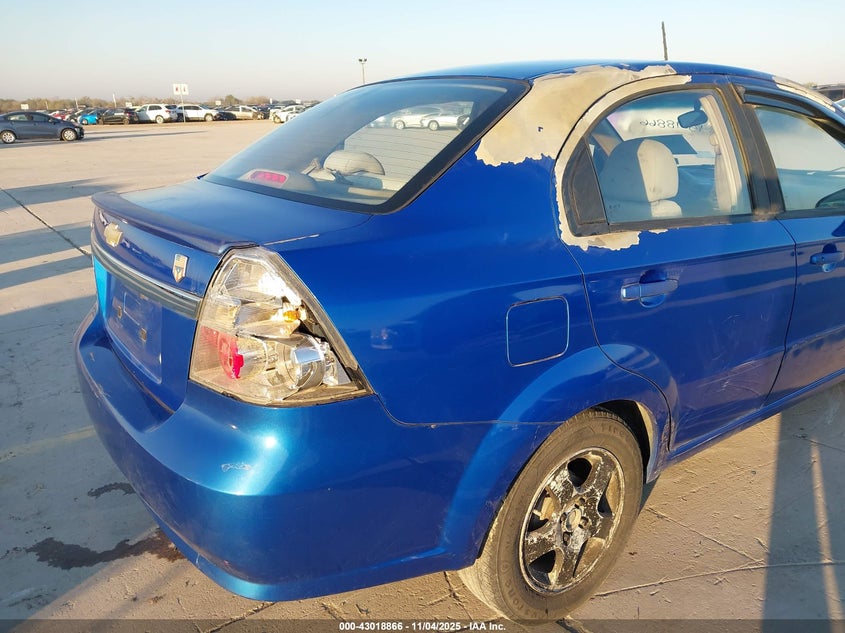 2011 Chevrolet Aveo Ls VIN: KL1TD5DEXBB235217 Lot: 43018866