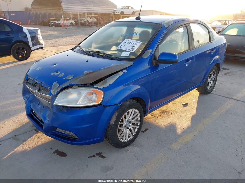 KL1TD5DEXBB235217 2011 CHEVROLET AVEO photo no. 2