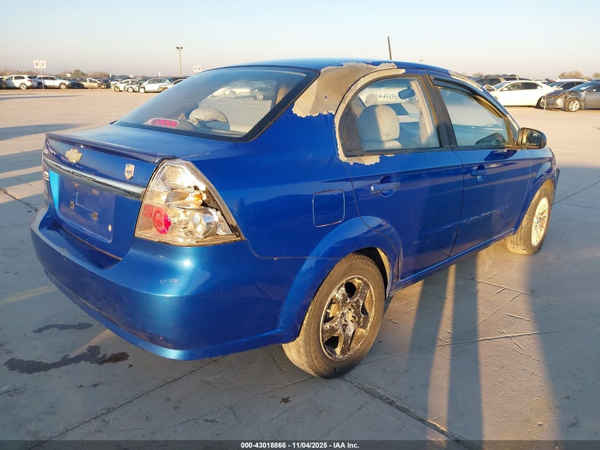 KL1TD5DEXBB235217 2011 CHEVROLET AVEO photo no. 4