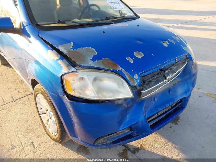 2011 Chevrolet Aveo Ls VIN: KL1TD5DEXBB235217 Lot: 43018866