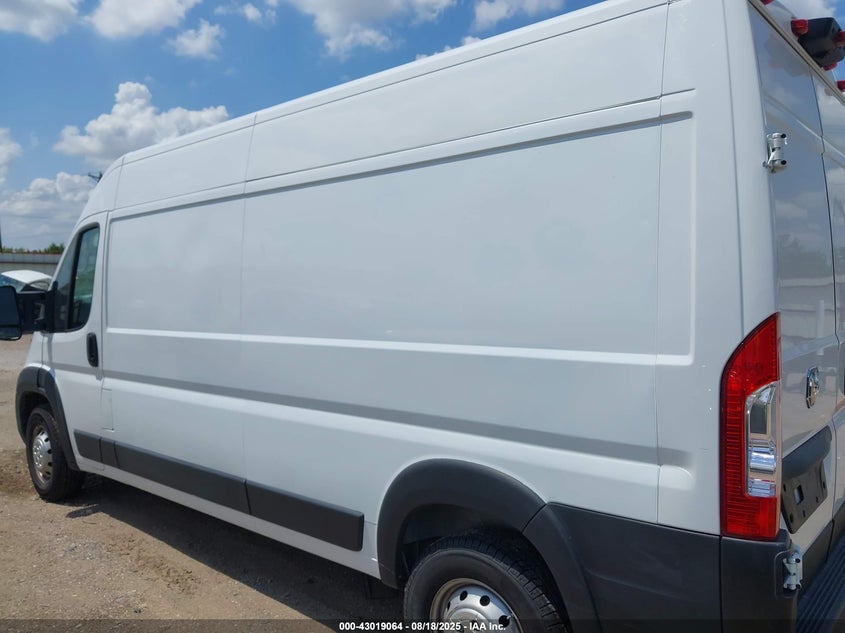 2023 Ram Promaster 2500 3.6 High Roof 159 Wb White Lot 111043019064 Vin 3C6LRVDG2PE588208
