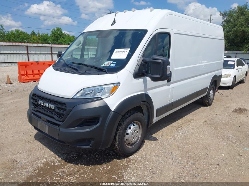2023 Ram Promaster 2500 3.6 High Roof 159 Wb White Lot 111043019064 Vin 3C6LRVDG2PE588208