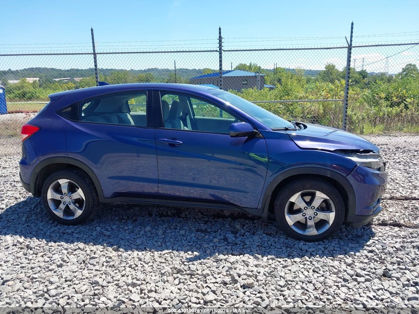 2016 HONDA HR-V LX 3CZRU6H35GM769110