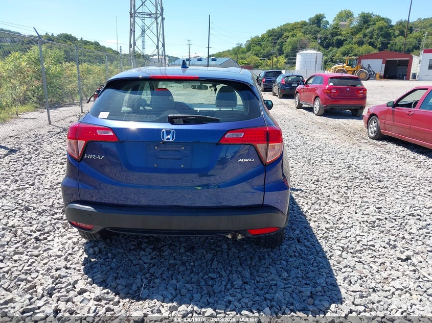 2016 HONDA HR-V LX 3CZRU6H35GM769110