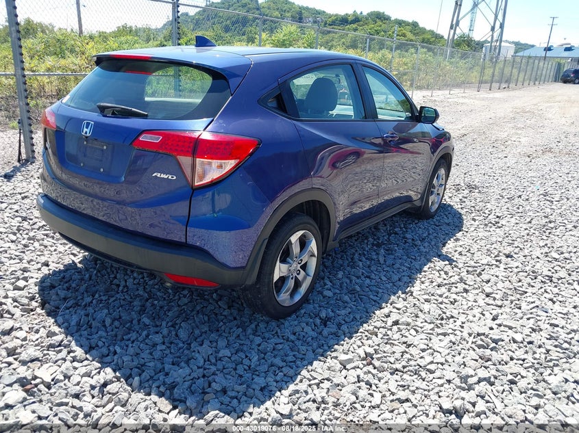 2016 HONDA HR-V LX 3CZRU6H35GM769110