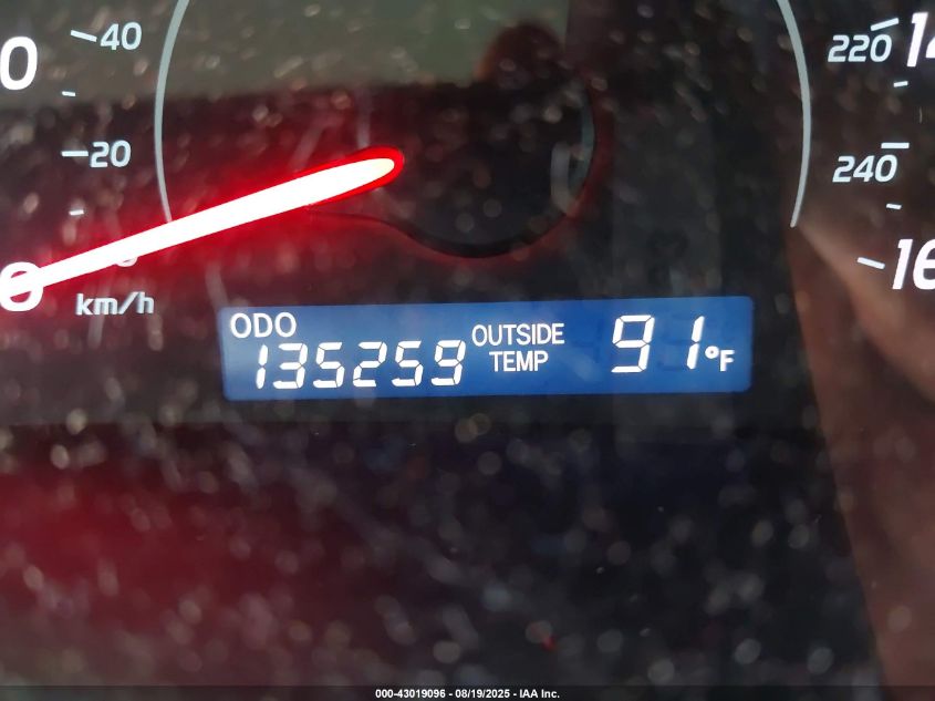 2007 Toyota Camry Le V6 VIN: 4T1BK46K67U025017 Lot: 43019096