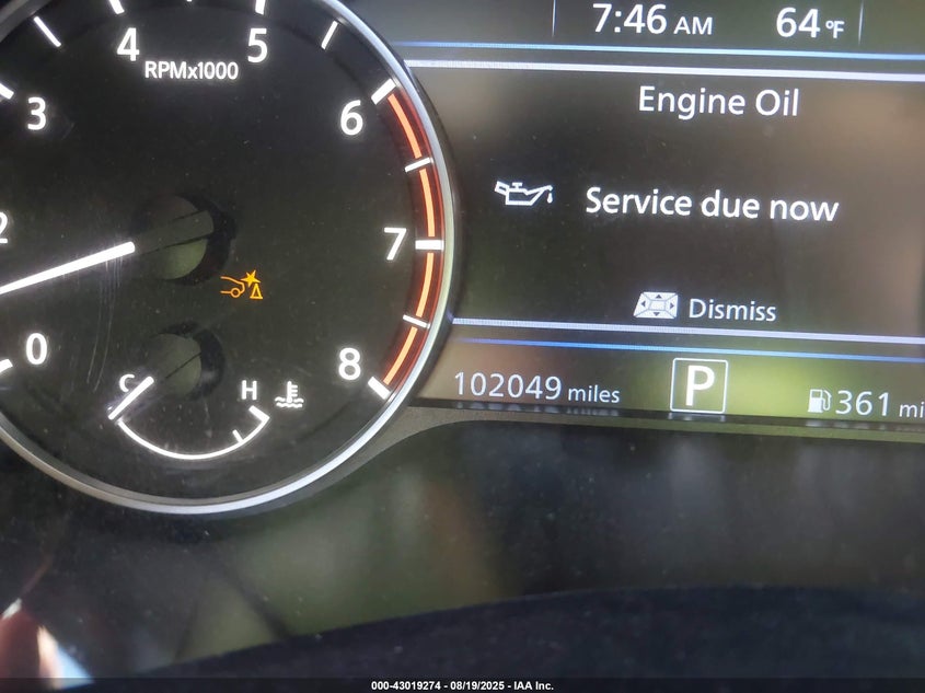 2021 NISSAN ALTIMA SR VC-TURBO FWD 1N4AL4CV6MN302191