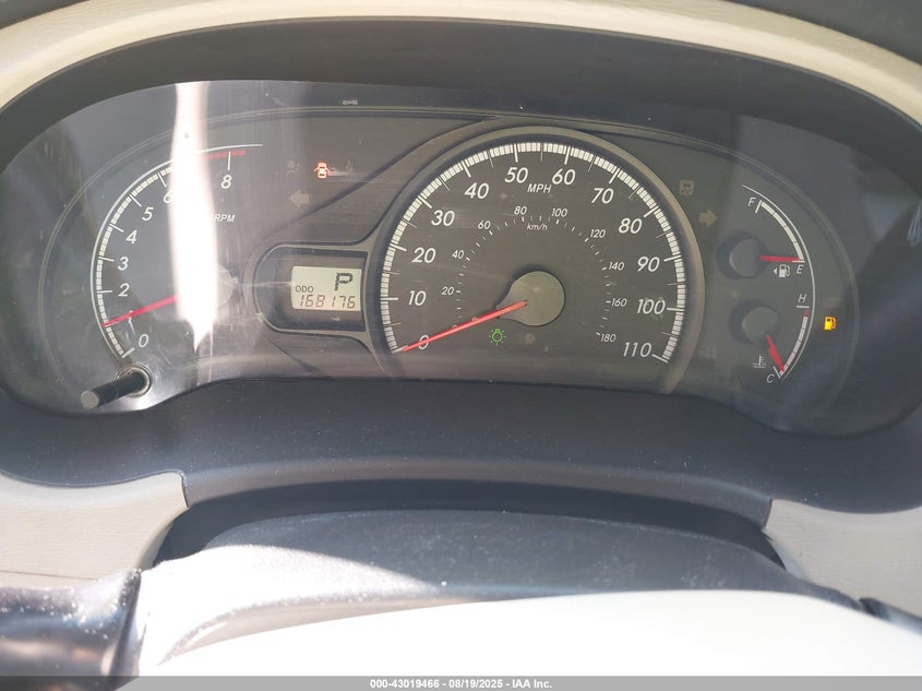 2012 Toyota Sienna Le V6 8 Passenger VIN: 5TDKK3DC9CS220554 Lot: 43019466