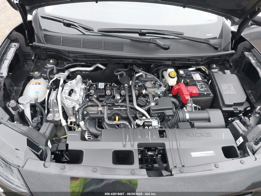 2025 Nissan Kicks Sv Intelligent Awd VIN: 3N8AP6CB4SL325521 Lot: 43019487