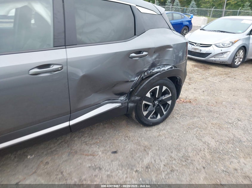 2025 Nissan Kicks Sv Intelligent Awd VIN: 3N8AP6CB4SL325521 Lot: 43019487