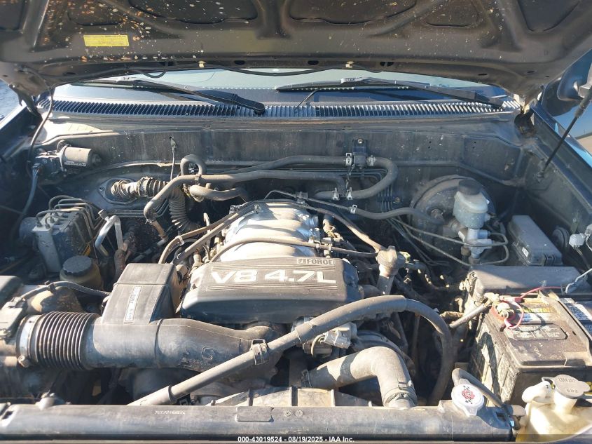 2002 Toyota Sequoia Limited V8 VIN: 5TDZT38A22S085128 Lot: 43019524