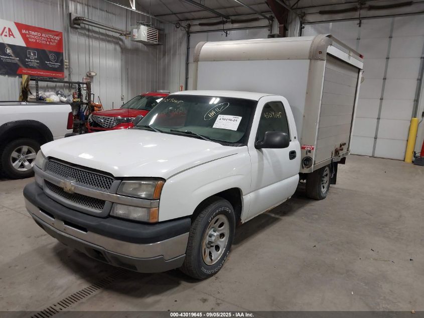 2005 Chevrolet Silverado 1500 Work Truck VIN: 1GCEC14X05Z341153 Lot: 43019645