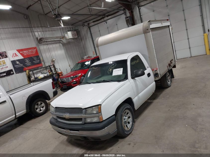 2005 Chevrolet Silverado 1500 Work Truck VIN: 1GCEC14X05Z341153 Lot: 43019645