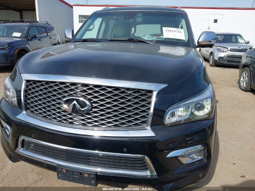 2016 Infiniti Qx80 VIN: JN8AZ2NE9G9123090 Lot: 43019726