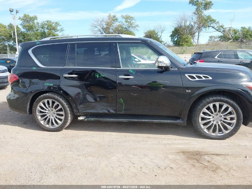 2016 Infiniti Qx80 VIN: JN8AZ2NE9G9123090 Lot: 43019726