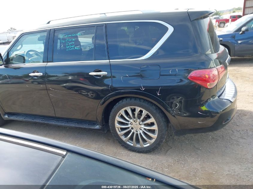 2016 Infiniti Qx80 VIN: JN8AZ2NE9G9123090 Lot: 43019726