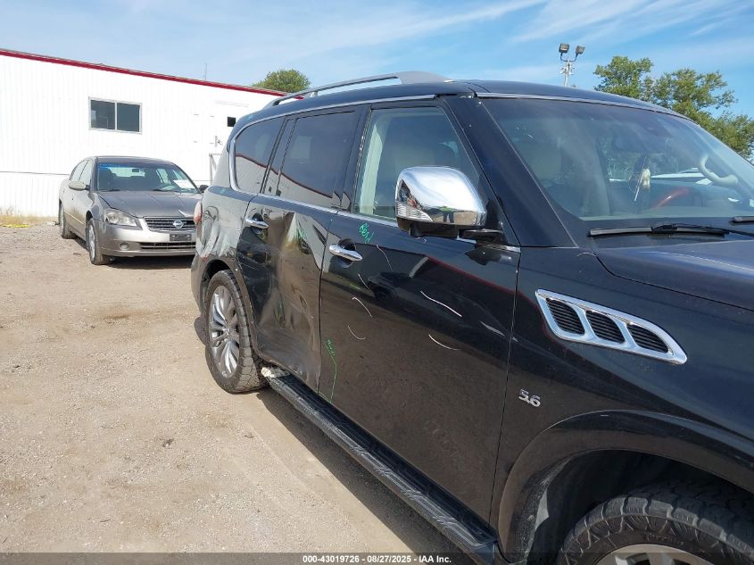 2016 Infiniti Qx80 VIN: JN8AZ2NE9G9123090 Lot: 43019726