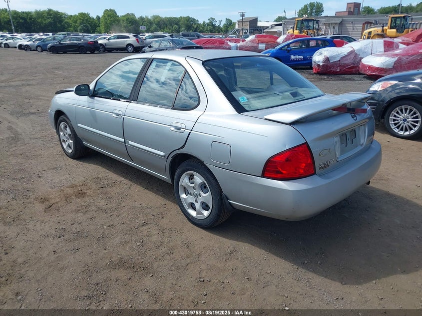 2004 Nissan Sentra 1.8S silver sedan gasoline 3N1CB51D54L476228 photo #4