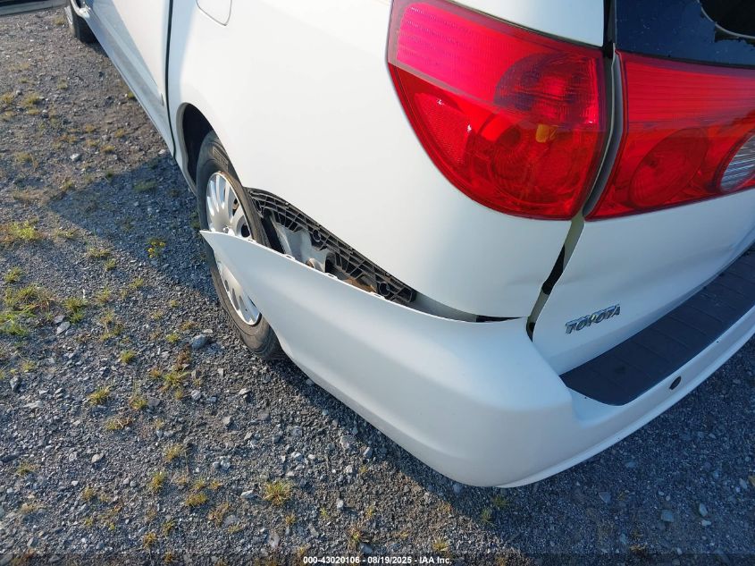 2006 Toyota Sienna Le VIN: 5TDZA23C76S535287 Lot: 43020106