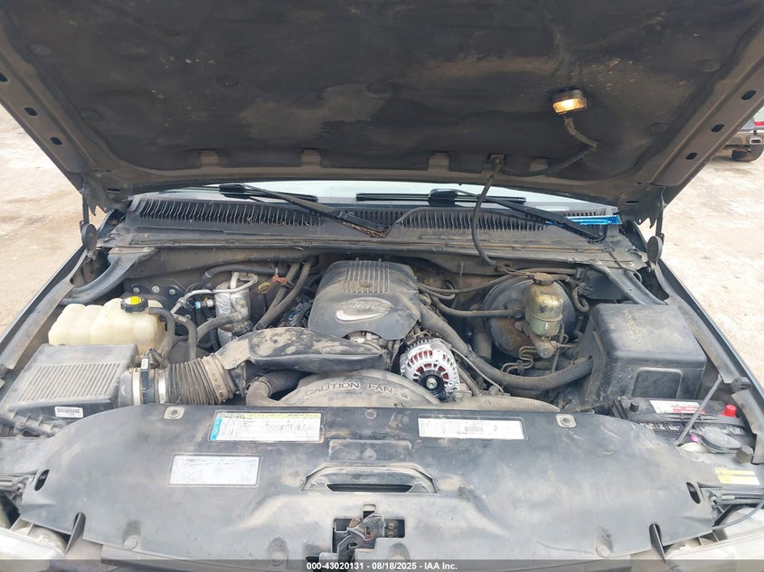 2001 Chevrolet Silverado 1500 Ls VIN: 1GCEK19T31E154001 Lot: 43020131