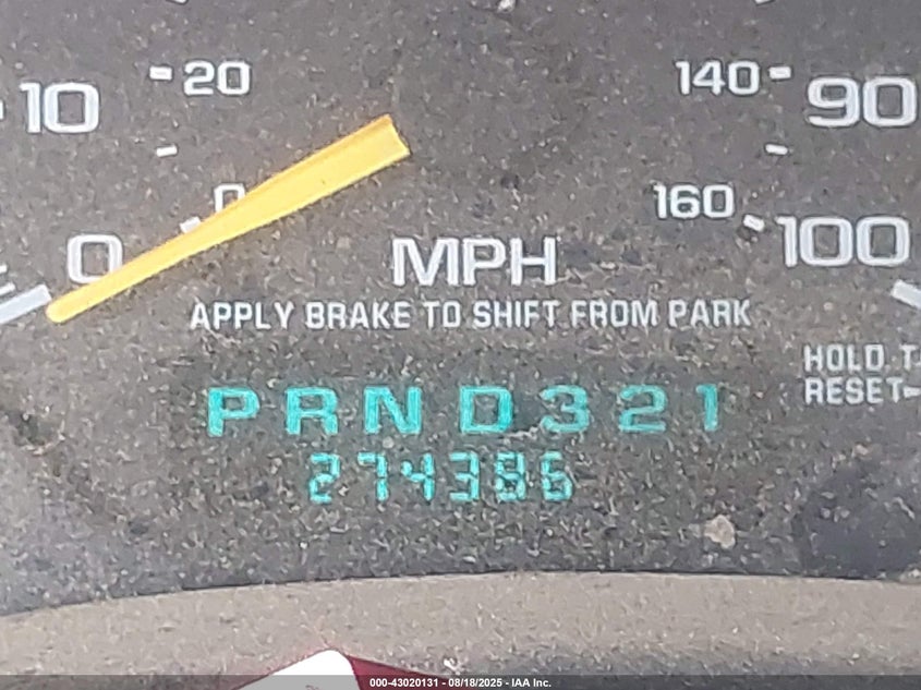 2001 Chevrolet Silverado 1500 Ls VIN: 1GCEK19T31E154001 Lot: 43020131