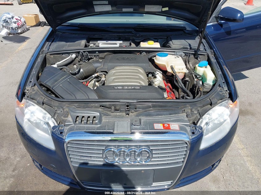 2005 Audi A4 3.2 VIN: WAUDG78E05A527752 Lot: 43020288