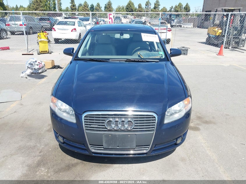 2005 Audi A4 3.2 VIN: WAUDG78E05A527752 Lot: 43020288