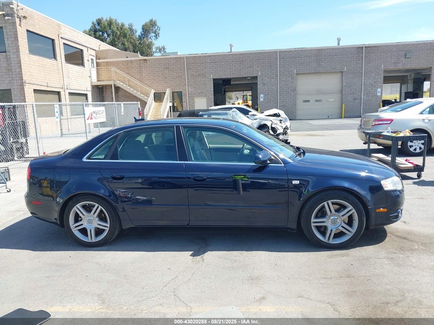 2005 Audi A4 3.2 VIN: WAUDG78E05A527752 Lot: 43020288