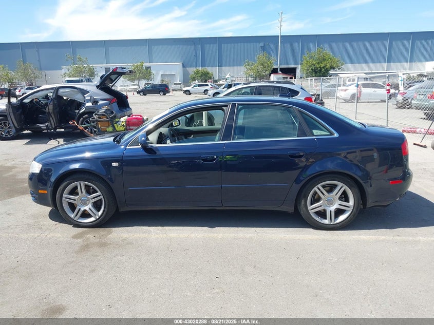 2005 Audi A4 3.2 VIN: WAUDG78E05A527752 Lot: 43020288