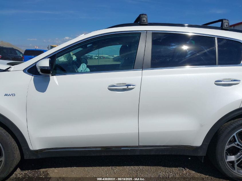 2021 Kia Sportage Sx Turbo VIN: KNDPRCA68M7846141 Lot: 43020331