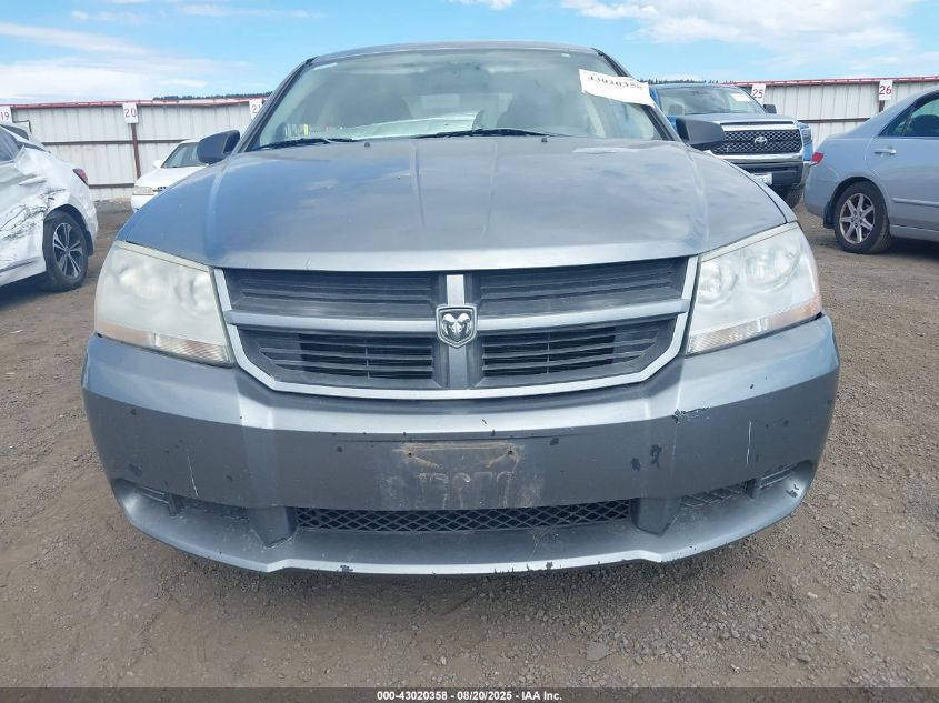 2008 Dodge Avenger Se VIN: 1B3LC46K38N266682 Lot: 43020358
