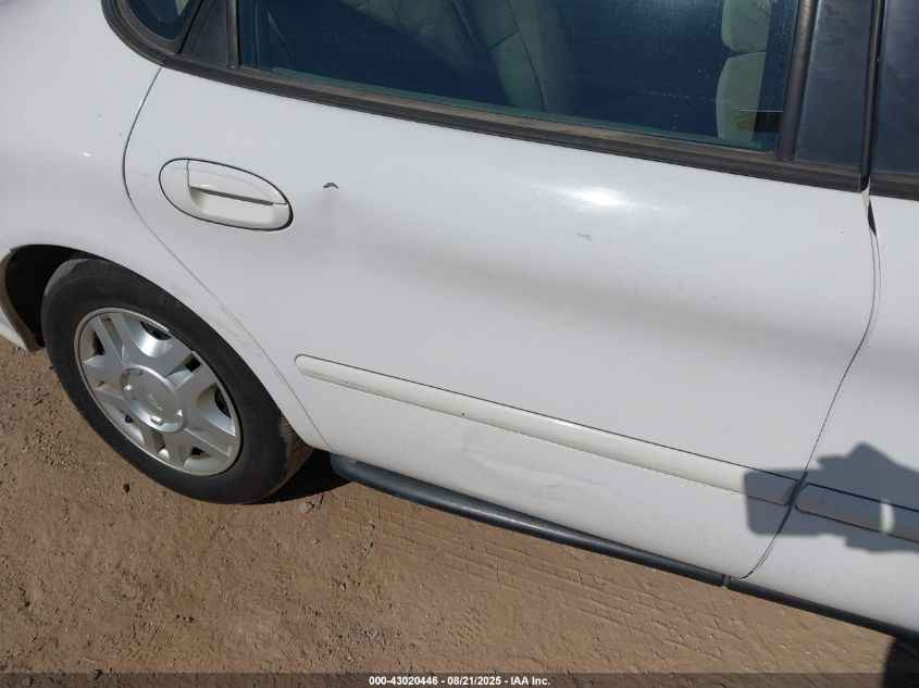 1999 Ford Taurus Lx VIN: 1FAFP52U7XG101160 Lot: 43020446