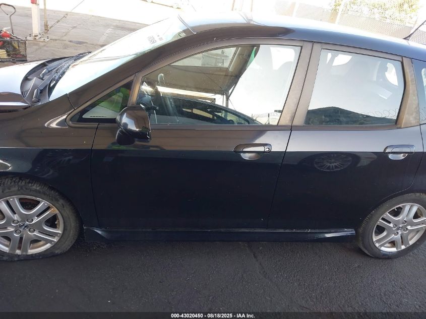 2008 Honda Fit Sport VIN: JHMGD386X8S063084 Lot: 43020450