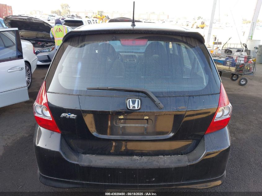 2008 Honda Fit Sport VIN: JHMGD386X8S063084 Lot: 43020450