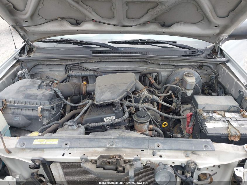 2008 Toyota Tacoma VIN: 5TENX22N78Z567209 Lot: 43020460